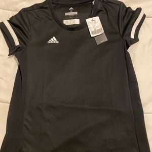 Womens adidas short sleeve jersey shirt